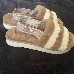 Fuzzy house shoes. by UGG
